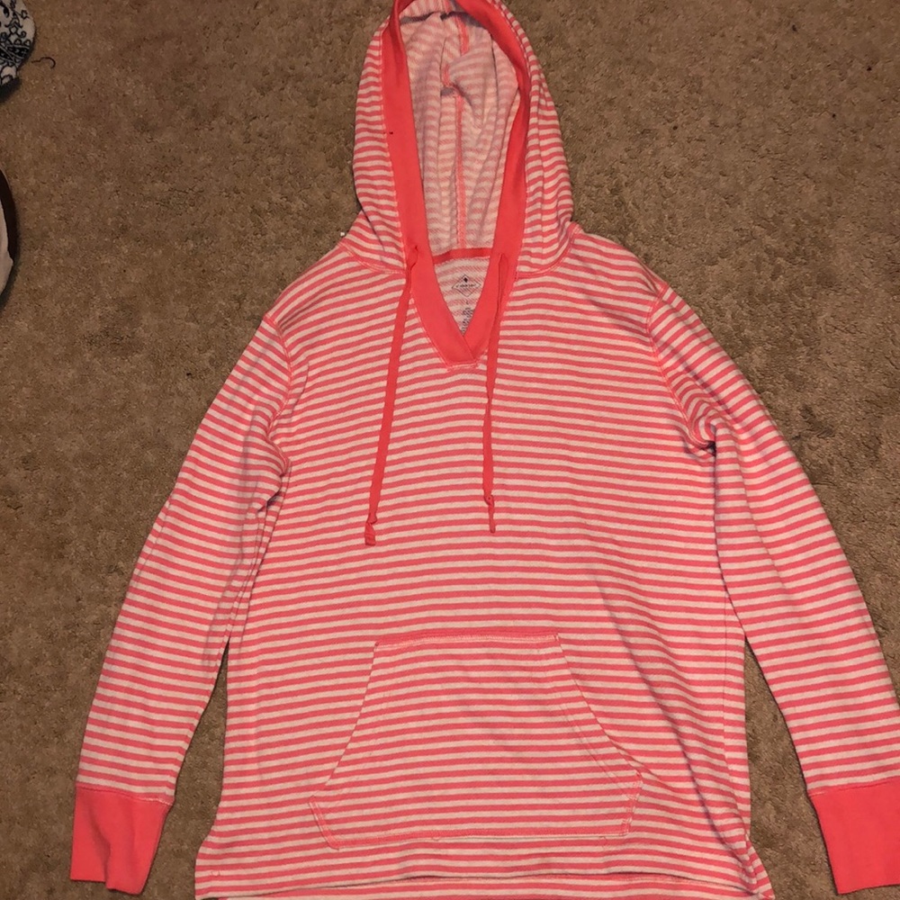 Super cute striped hoodie